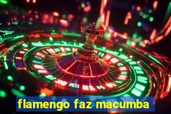 flamengo faz macumba